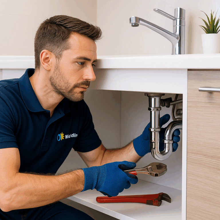Travaux de plomberie – photo illustrative