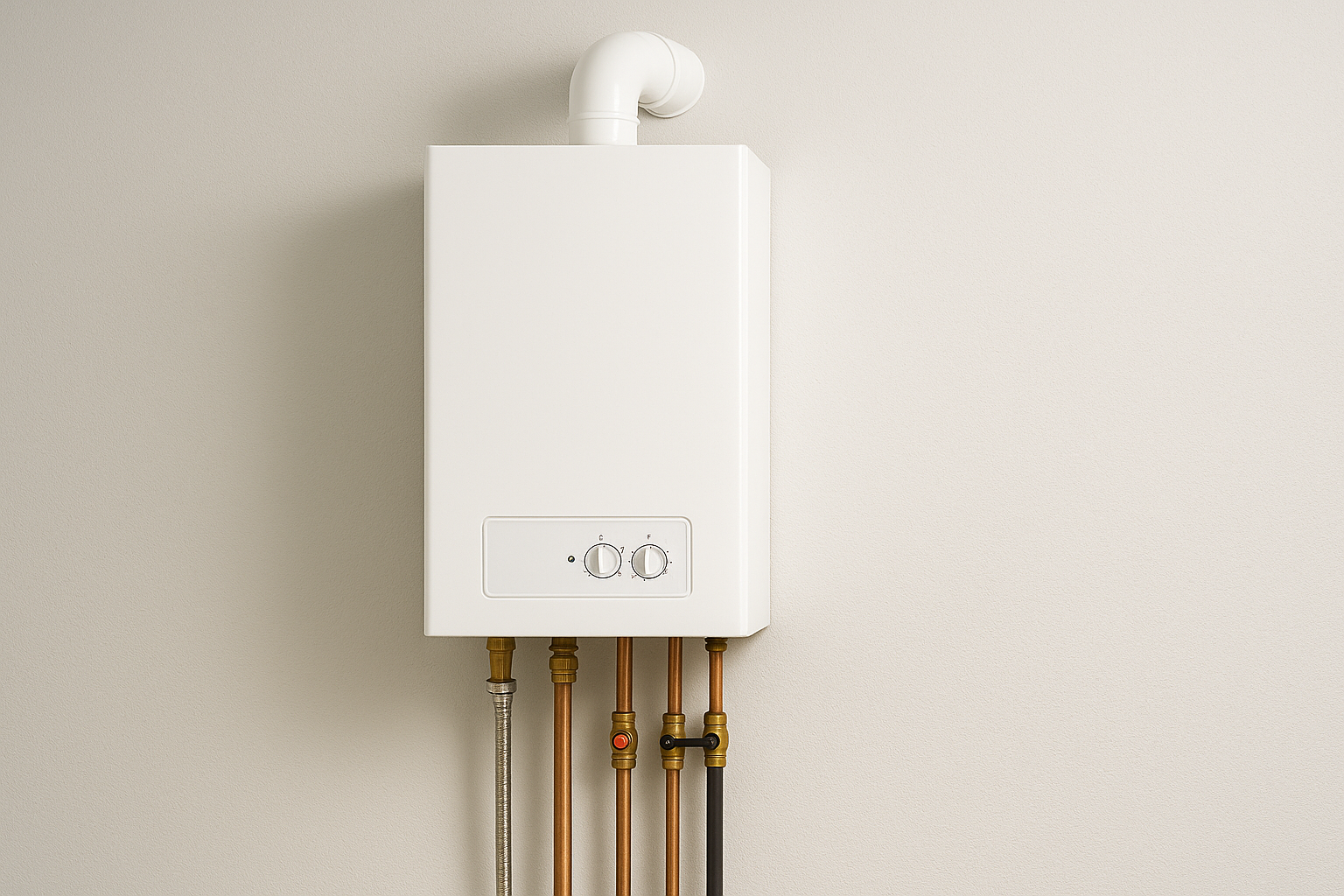 Pose d’un chauffe-eau avec groupe de sécurité