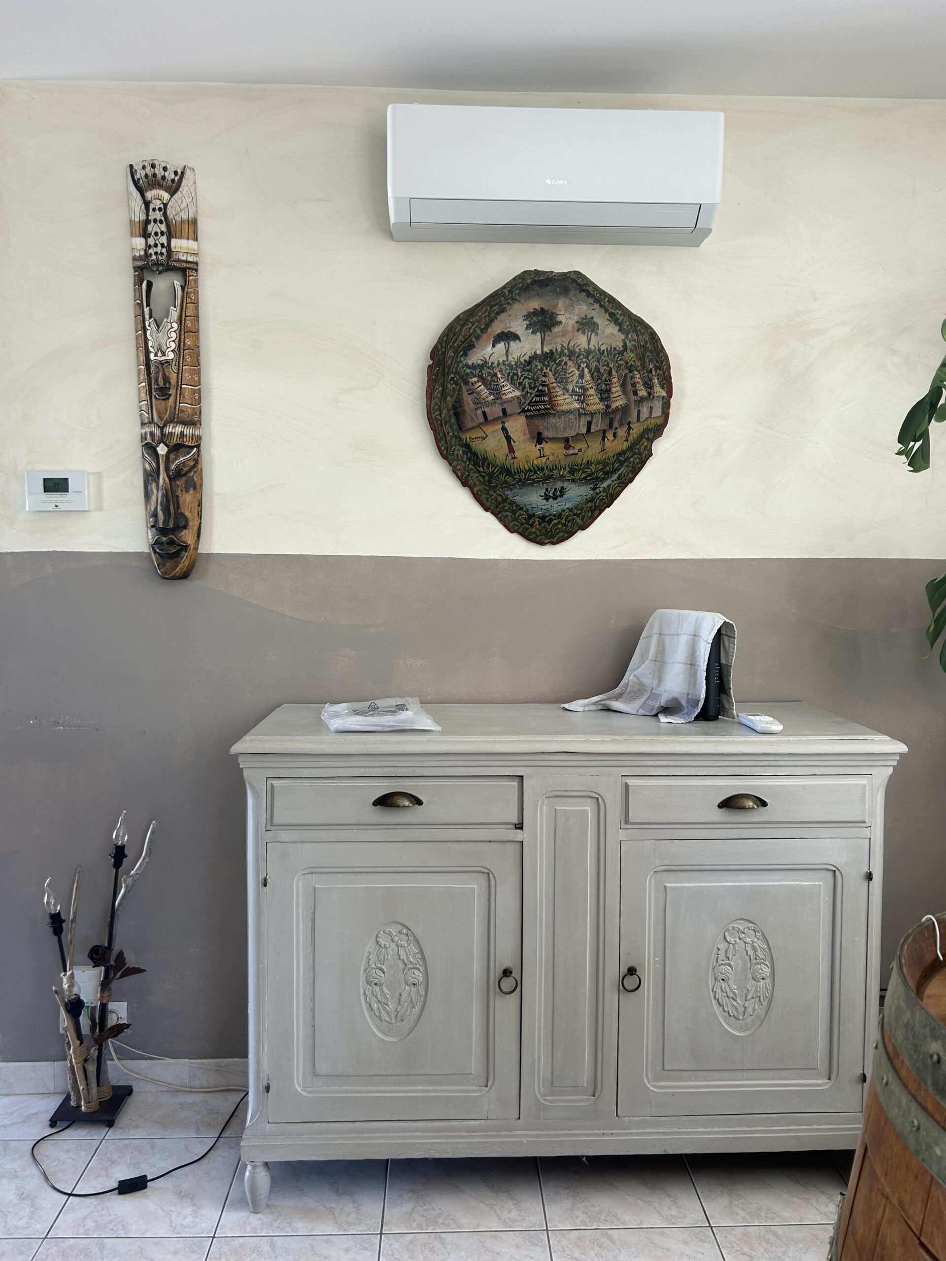 Split mural — Cournonterral